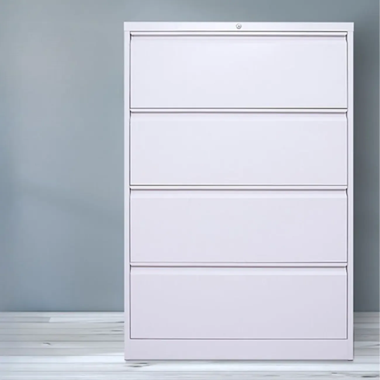 Classic Steel Lockable Vertical File Cabinets for Office Image - 4