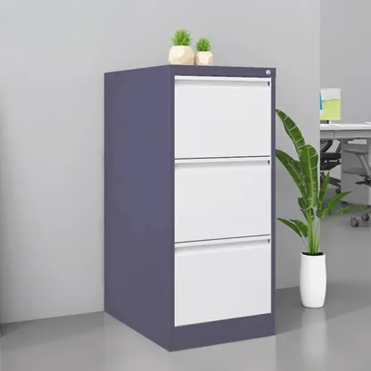 Classic Steel Lockable Vertical File Cabinets for Office Image - 17