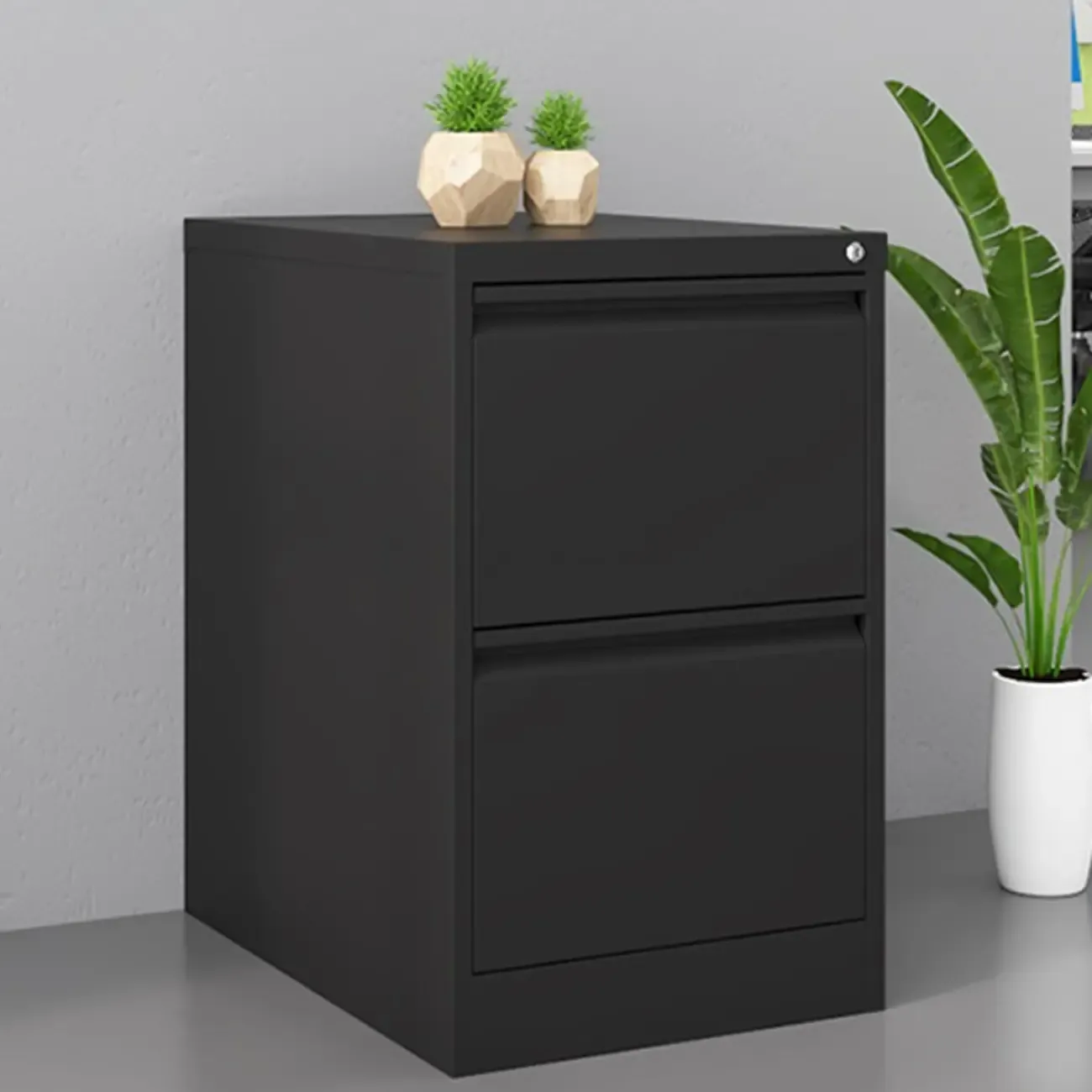 Classic Steel Lockable Vertical File Cabinets for Office Image - 19