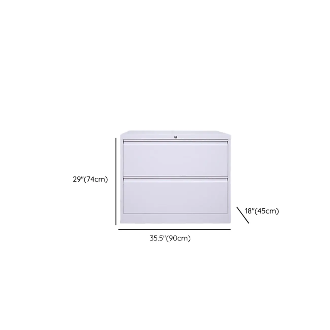 Classic Steel Lockable Vertical File Cabinets for Office Image - 28 | homeyfad
