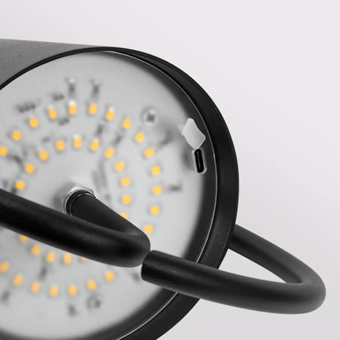 Black and White Metal Minimalist Wall Sconce Image - 10