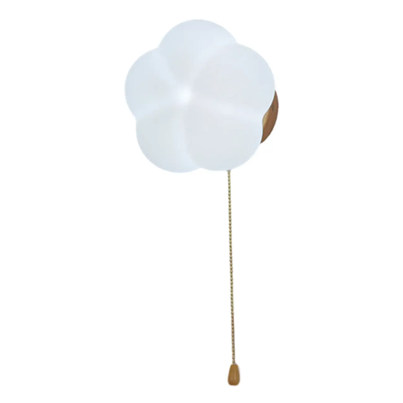 Modern White Acrylic Flower Shape Wall Light Image - 8 | homeyfad