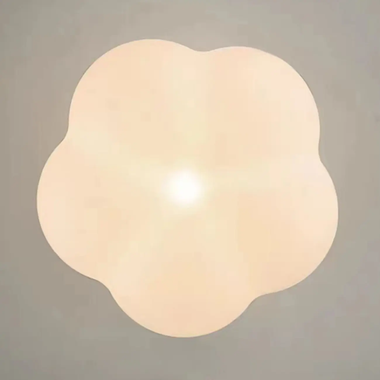 Modern White Acrylic Flower Shape Wall Light Image - 12 | homeyfad