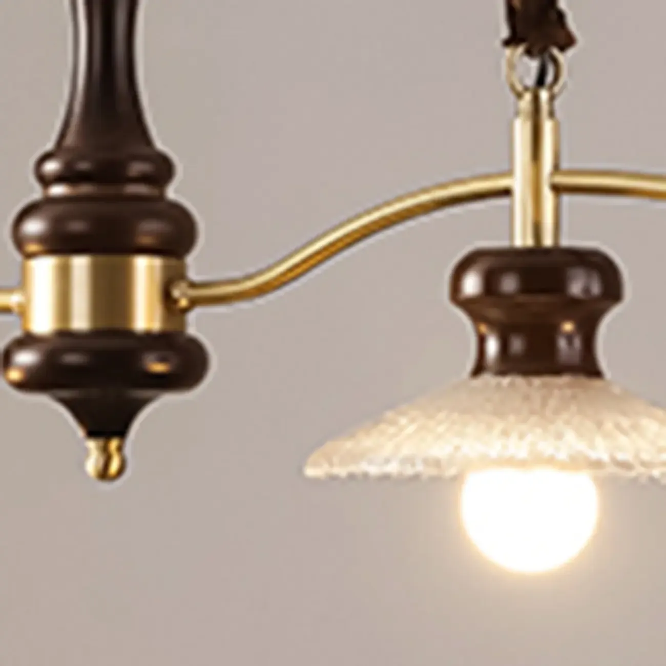 Modern Gold Metal Island Pendant for Kitchen Area Image - 6