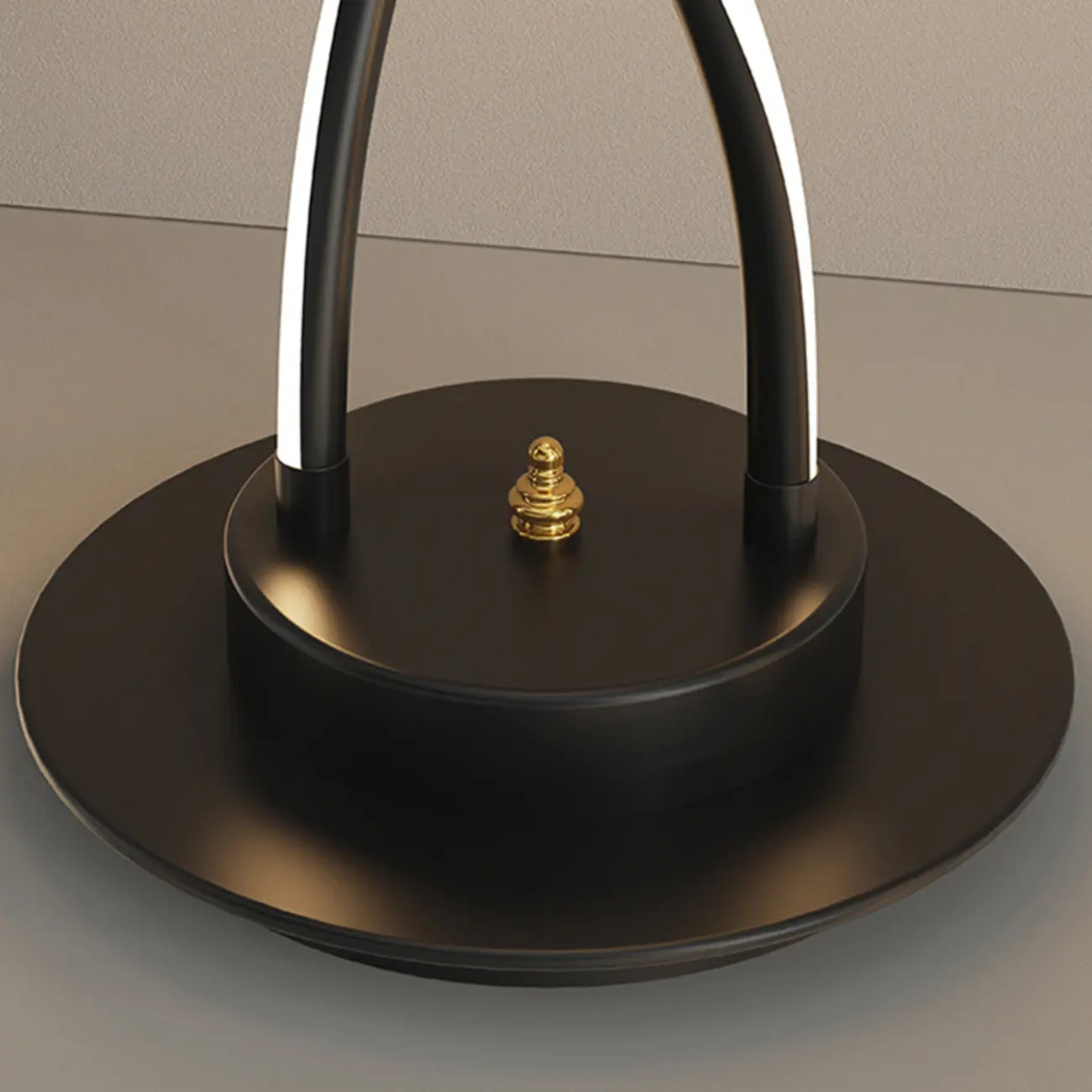 Artistic Spiral Black LED  Floor Lamp for Living Room Decor | homeyfad