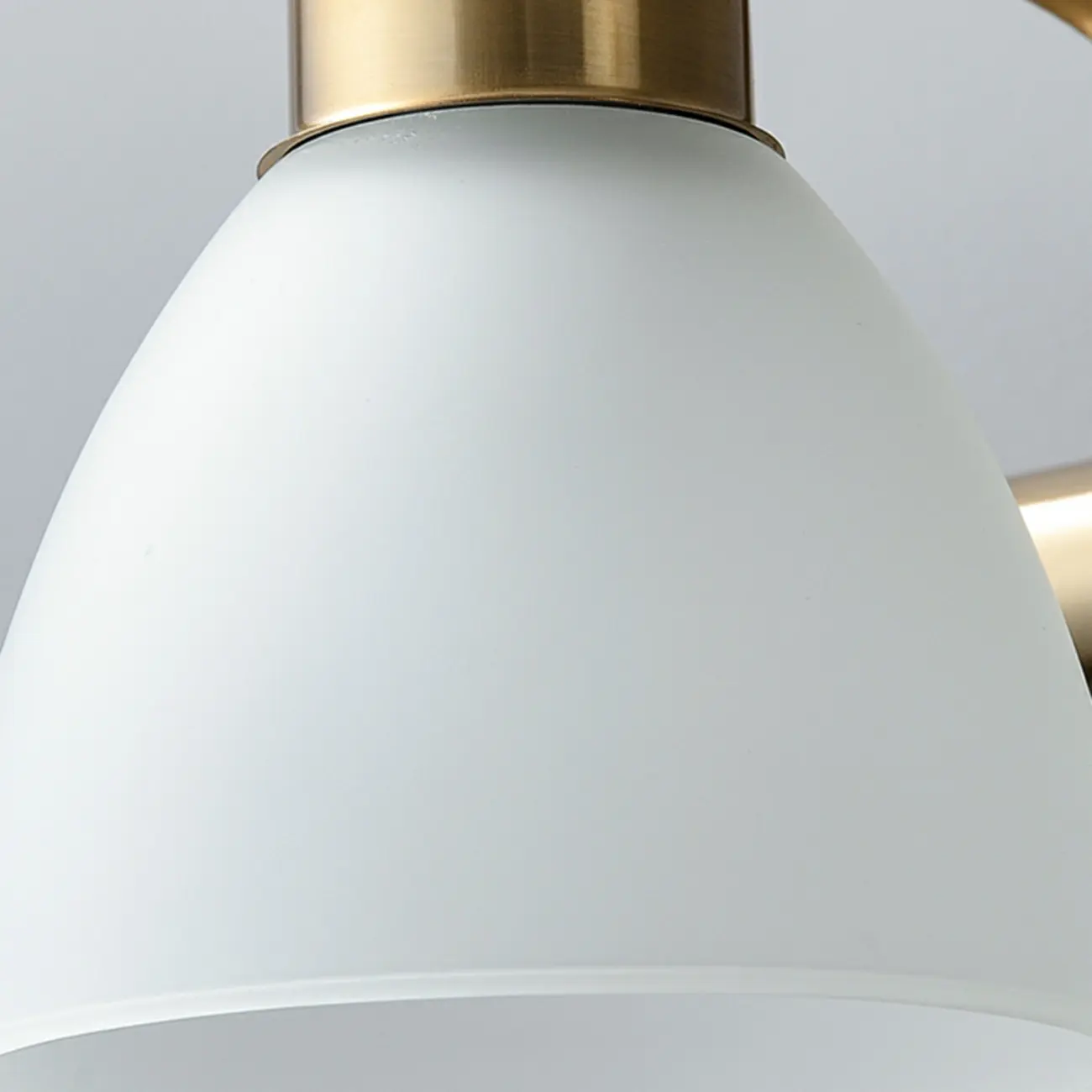 Industrial Gold Vanity Light with Glass Shades for Bathroom Image - 18 | homeyfad