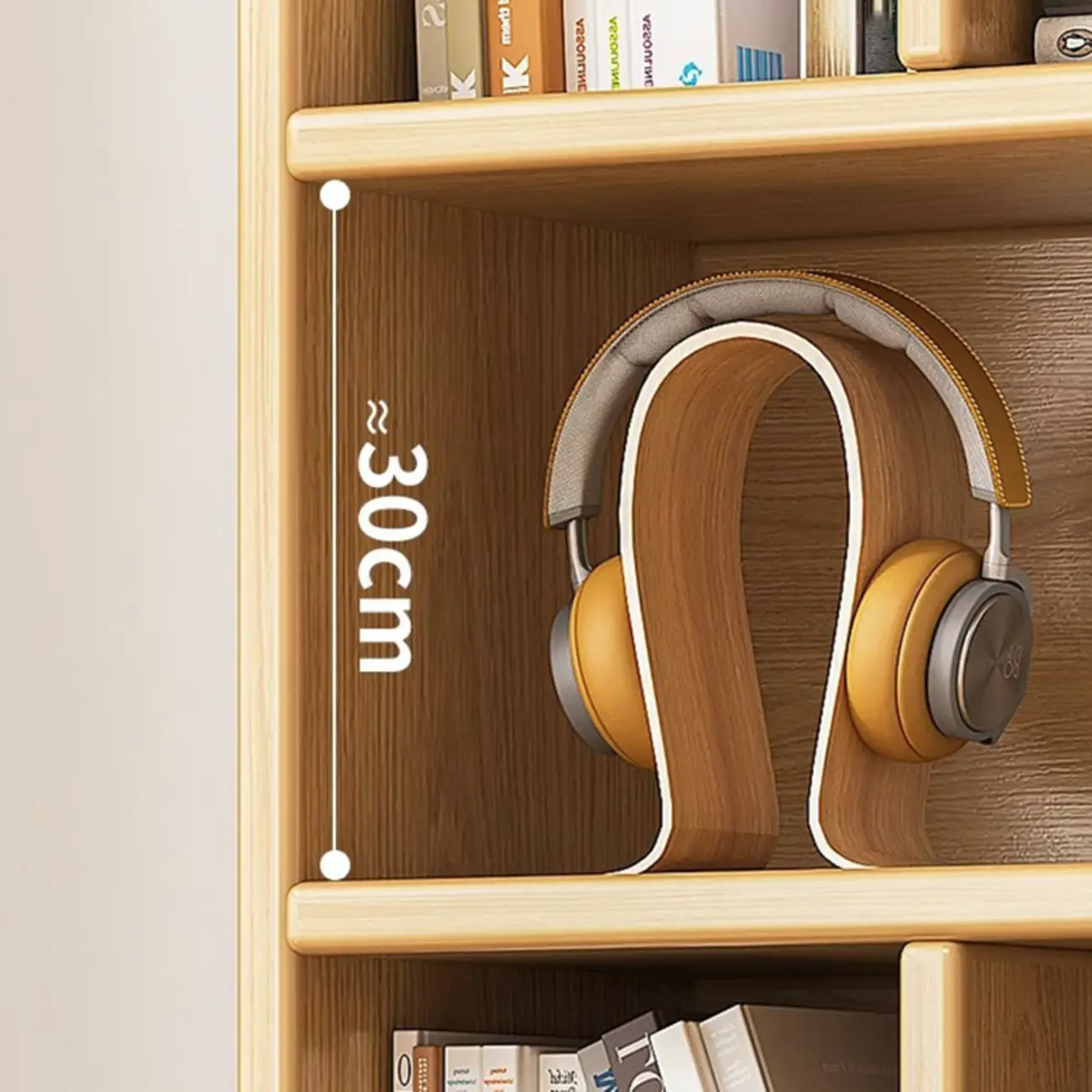 Modern Simple Brown Wood Storage Cabinet for Living Room Image - 12 | homeyfad