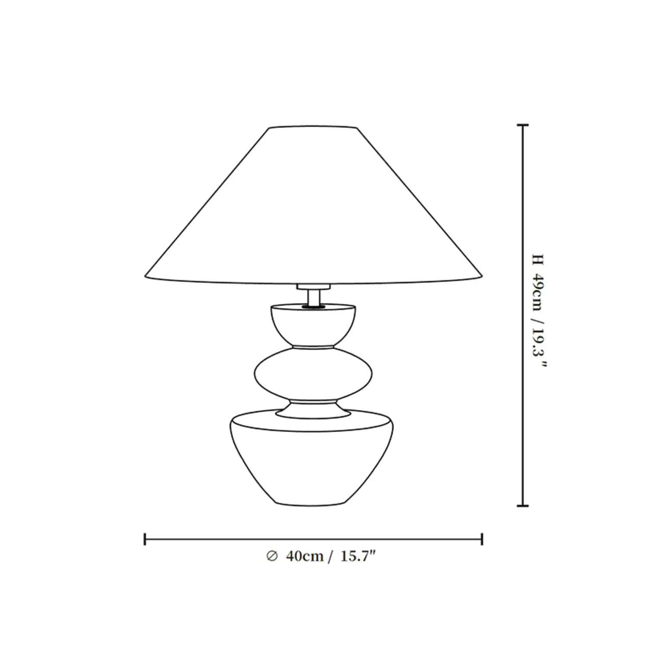 Mid-century Modern Wood Sculptural Living Room Table Lamp #size | homeyfad