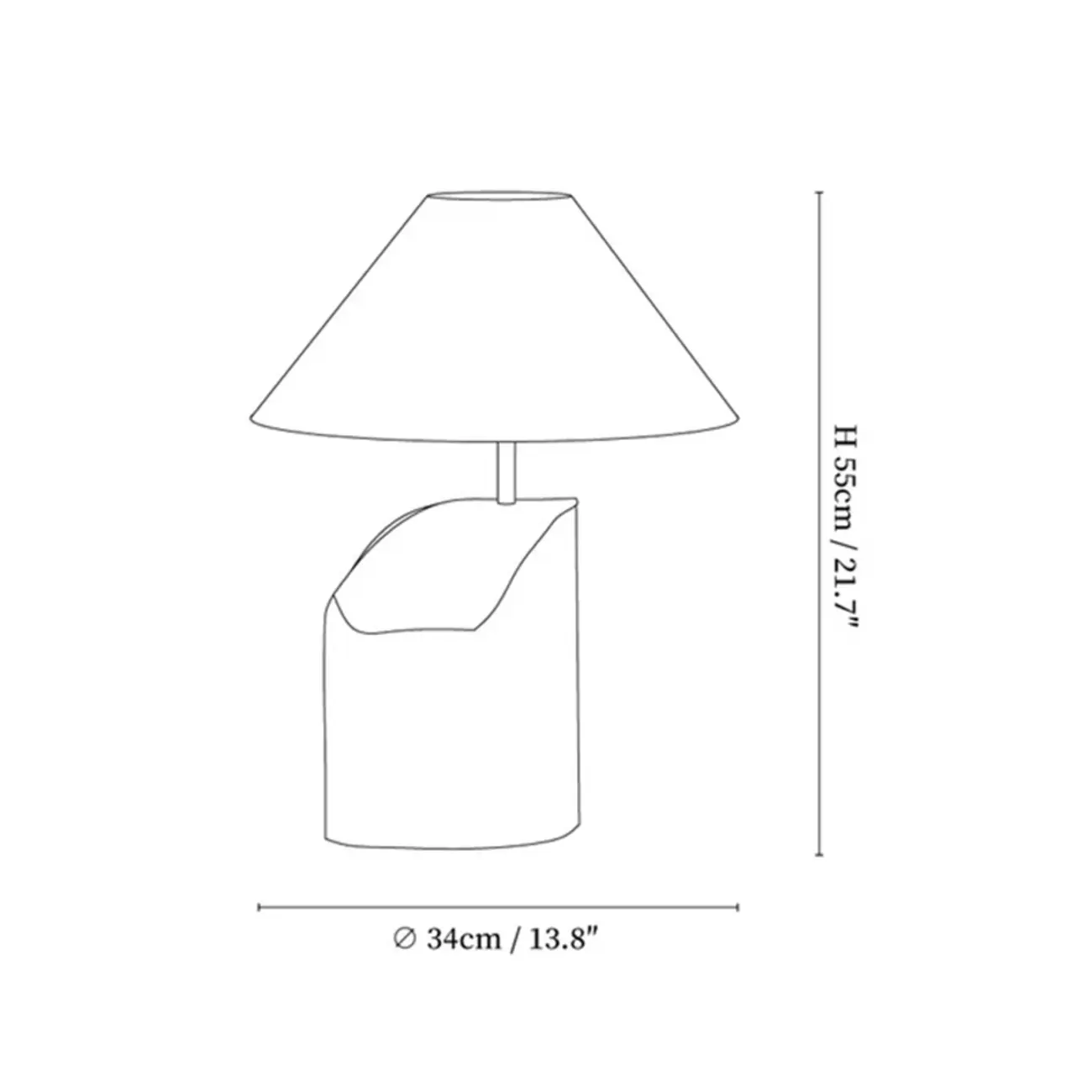 Contemporary Wood Fabric Table Lamp With Drum Shade Image - 22 | homeyfad