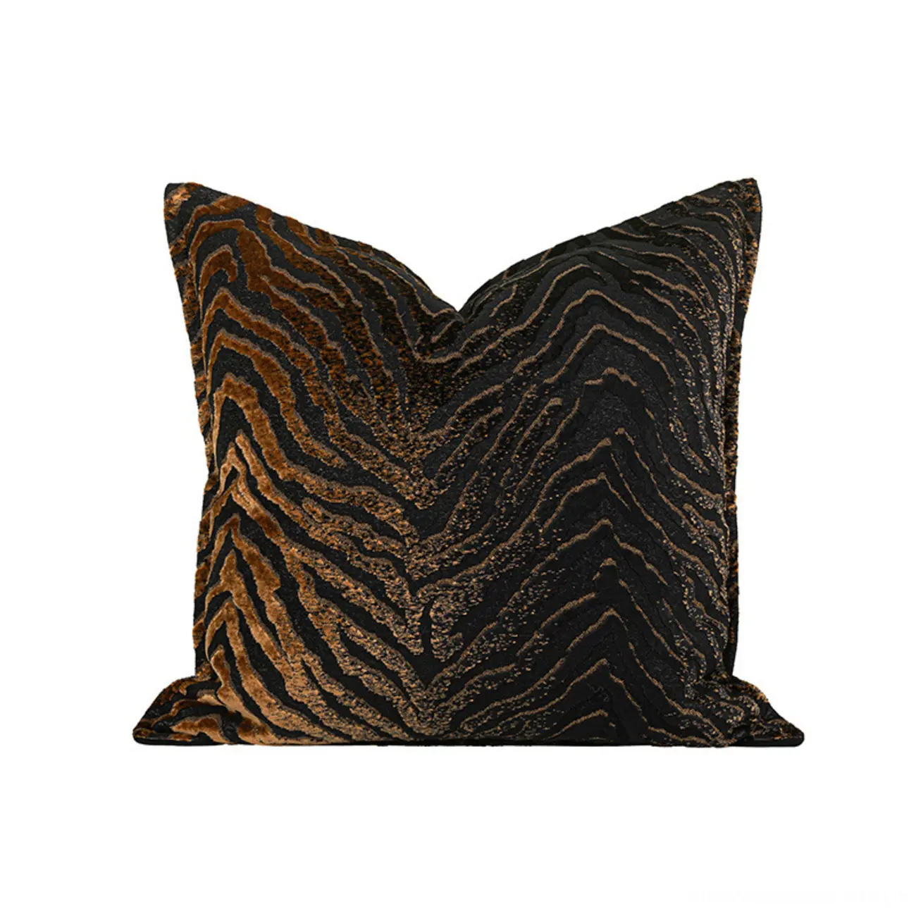 Luxury Tiger Pattern Gradient Polyester Decorative Pillow Image - 4 | homeyfad