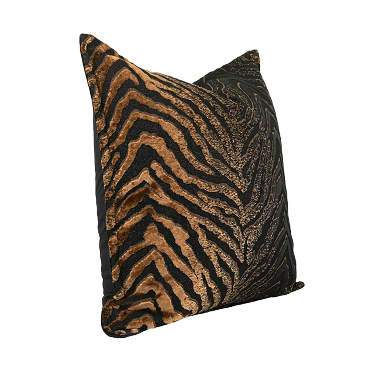 Luxury Tiger Pattern Gradient Polyester Decorative Pillow Image - 6