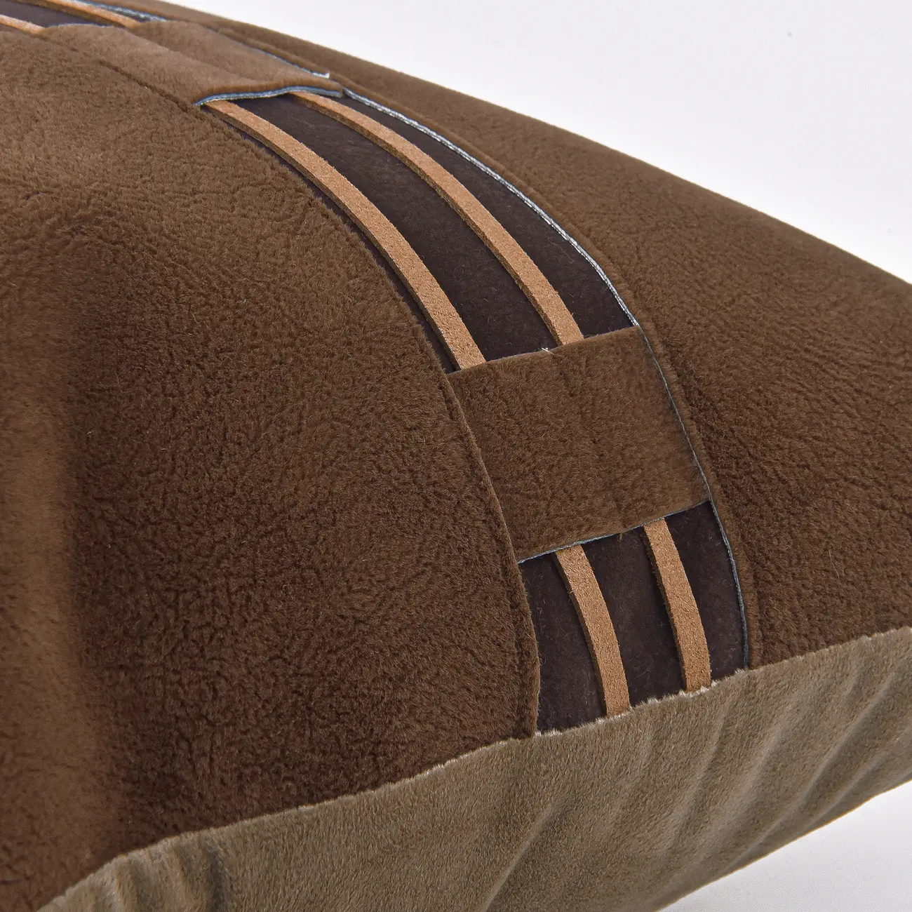 Vintage Abstract Faux Suede Square Decorative Pillow Image - 6 | homeyfad