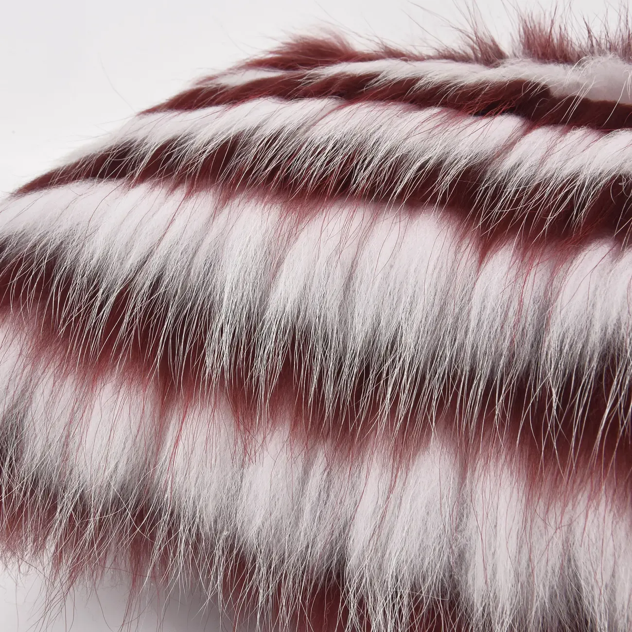 Luxury Modern Faux Fur Down Lumbar Pillow With Insert Image - 4