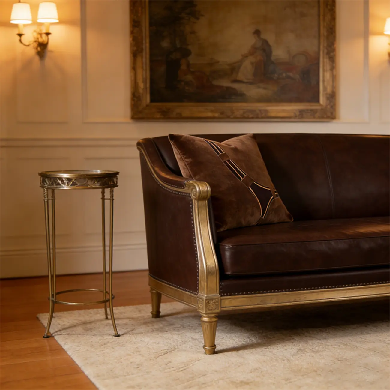 Vintage Abstract Faux Suede Square Decorative Pillow Image - 2 | homeyfad