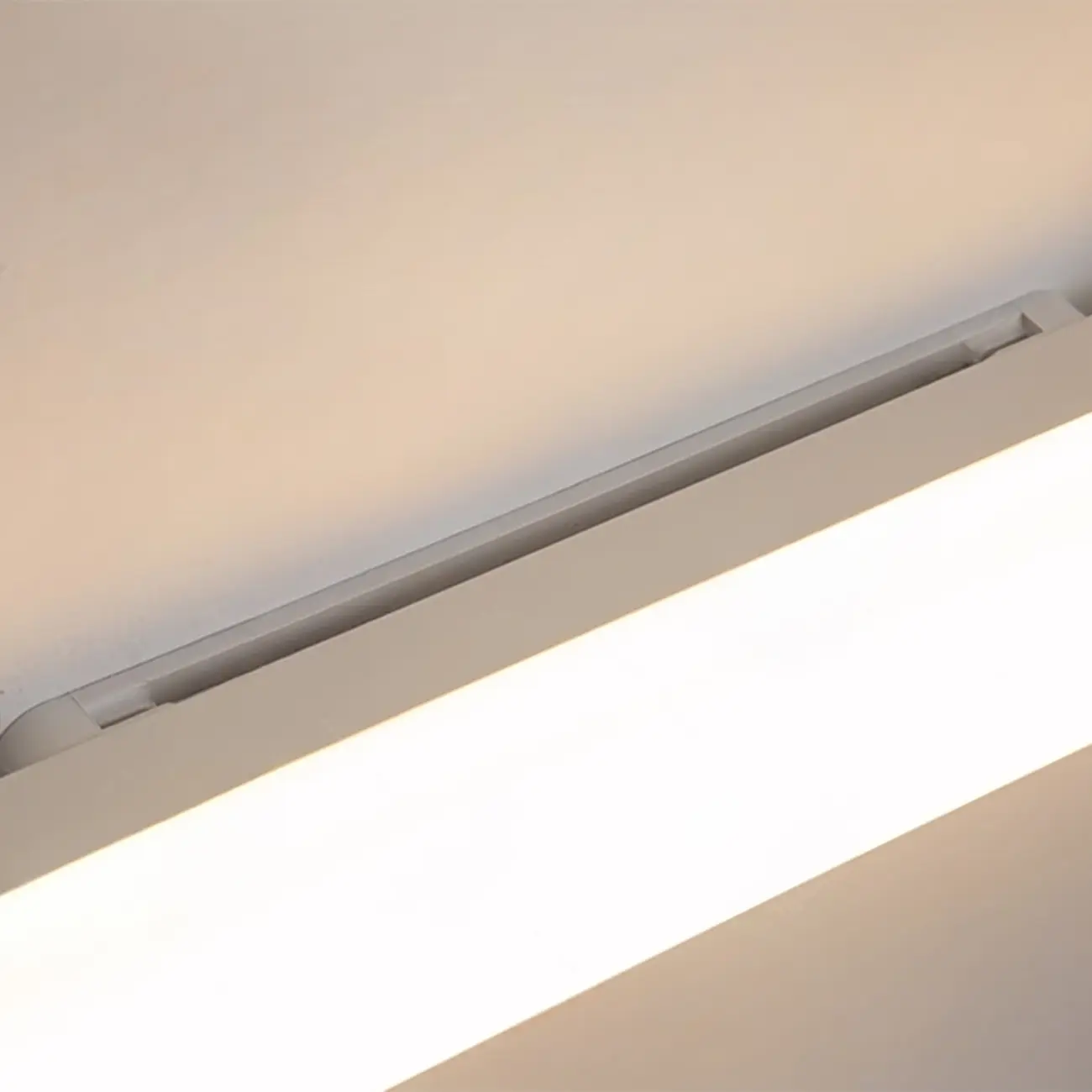 Glam Tube LED Vanity Light with Plastic Shade for Bathroom Image - 10 | homeyfad