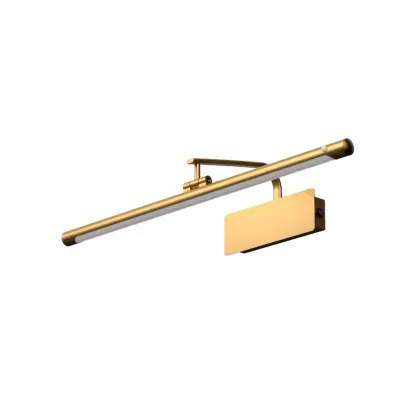 Stylish Metal Linear Natural Light LED Bathroom Vanity Light Image - 5