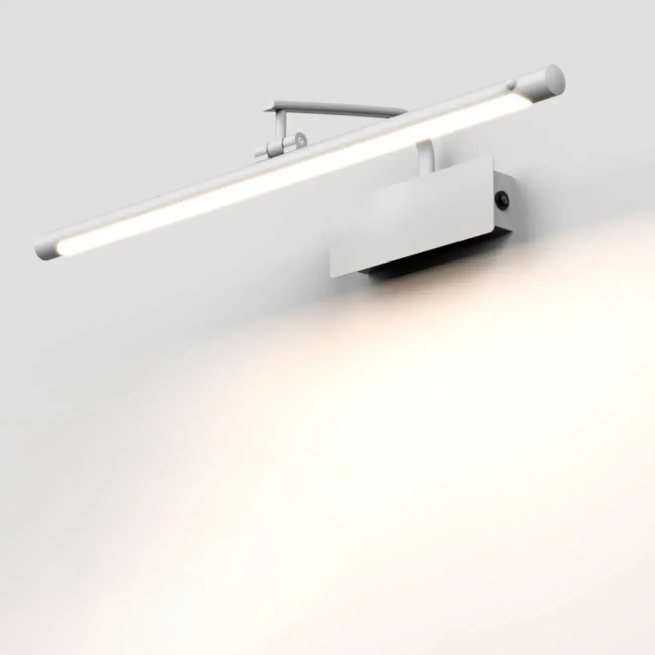 Stylish Metal Linear Natural Light LED Bathroom Vanity Light Image - 7
