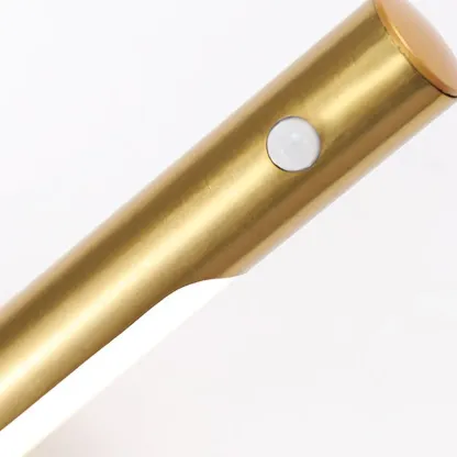 Stylish Metal Linear Natural Light LED Bathroom Vanity Light Image - 9