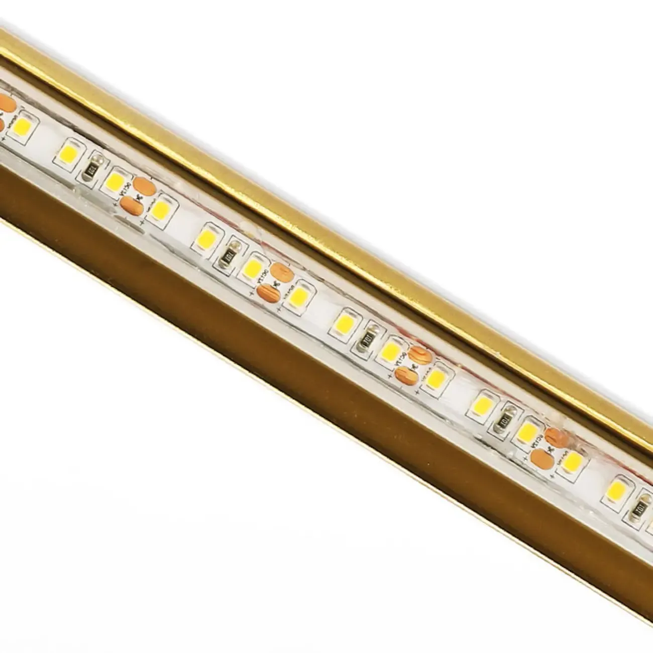 Stylish Metal Linear Natural Light LED Bathroom Vanity Light Image - 10