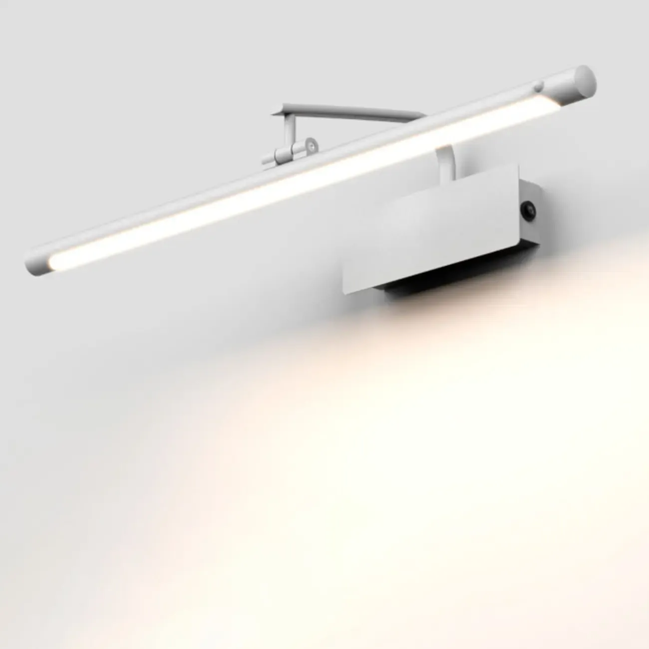 Stylish Metal Linear Natural Light LED Bathroom Vanity Light Image - 13