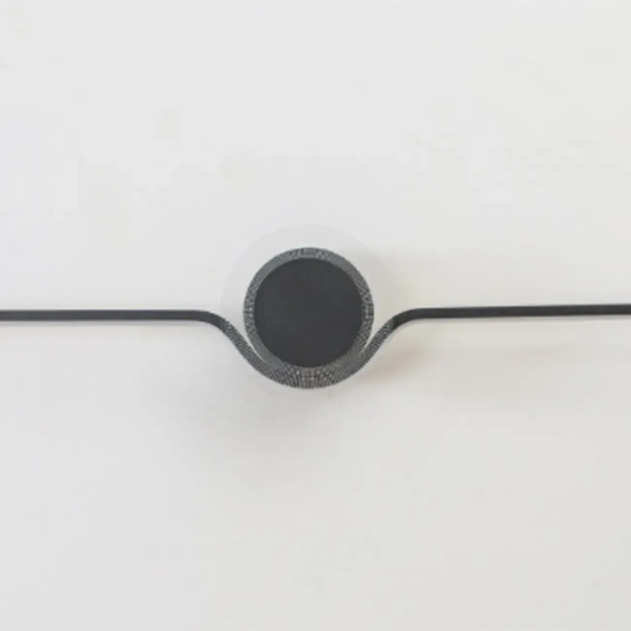 Contemporary Black 2-Light Linear Metal Vanity Light Image - 11