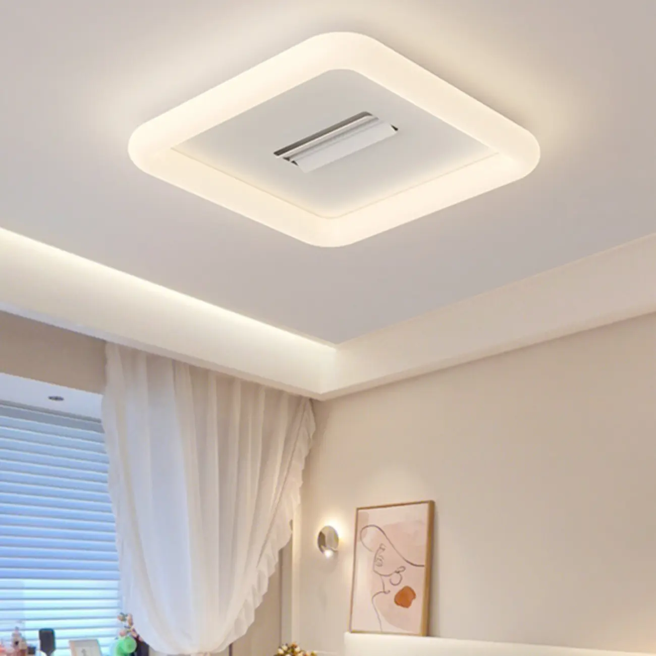  bladeless ceiling fan with light 