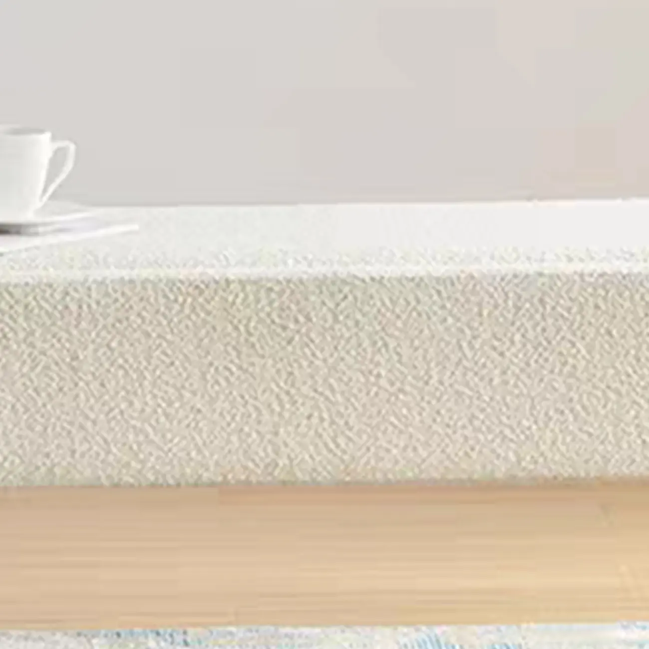 Simple White Upholstered Oval Entryway Bench Image - 10 | homeyfad