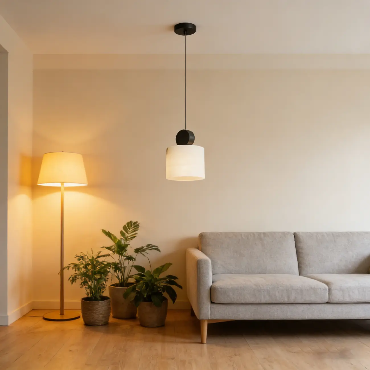 Modern Conical Alabaster White Bedroom Pendant Light Image - 1 | homeyfad