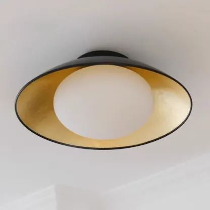 Modern LED Semi Flush Ceiling Light for Living Room Image - 2