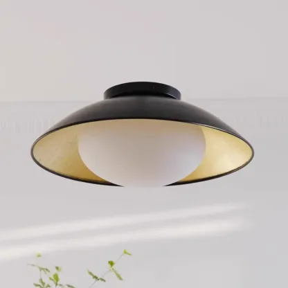 Modern LED Semi Flush Ceiling Light for Living Room Image - 5