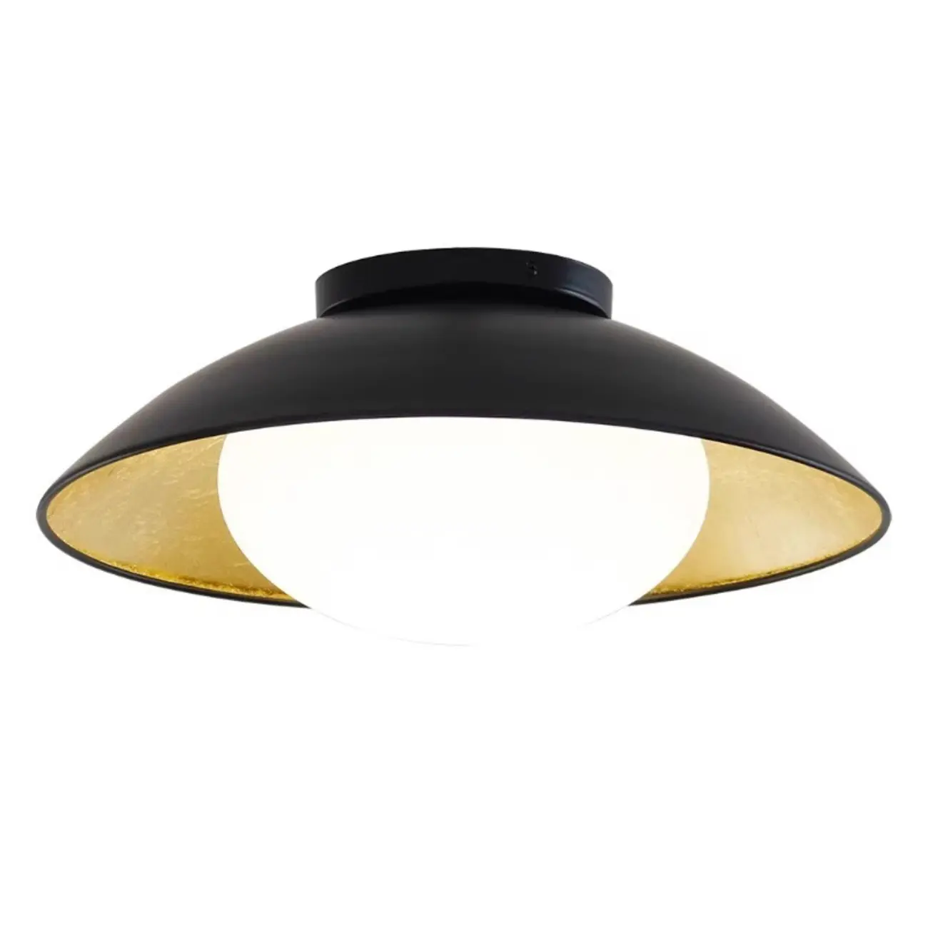 Modern LED Semi Flush Ceiling Light for Living Room Image - 7 | homeyfad