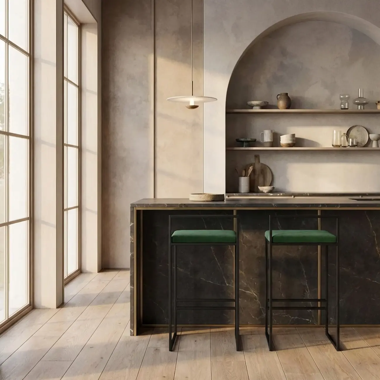 Square Fabric Seat Armless Counter Bar Stools Black Image - 3 | homeyfad