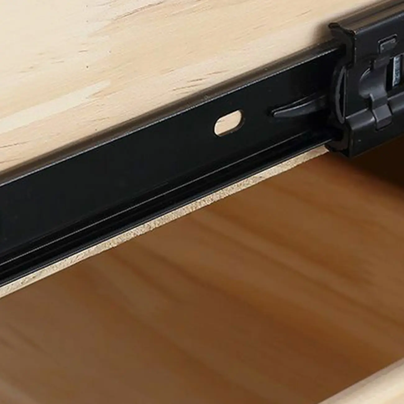 Modern White Pine Wood Leather 2-Drawer Nightstand Image - 8 | homeyfad