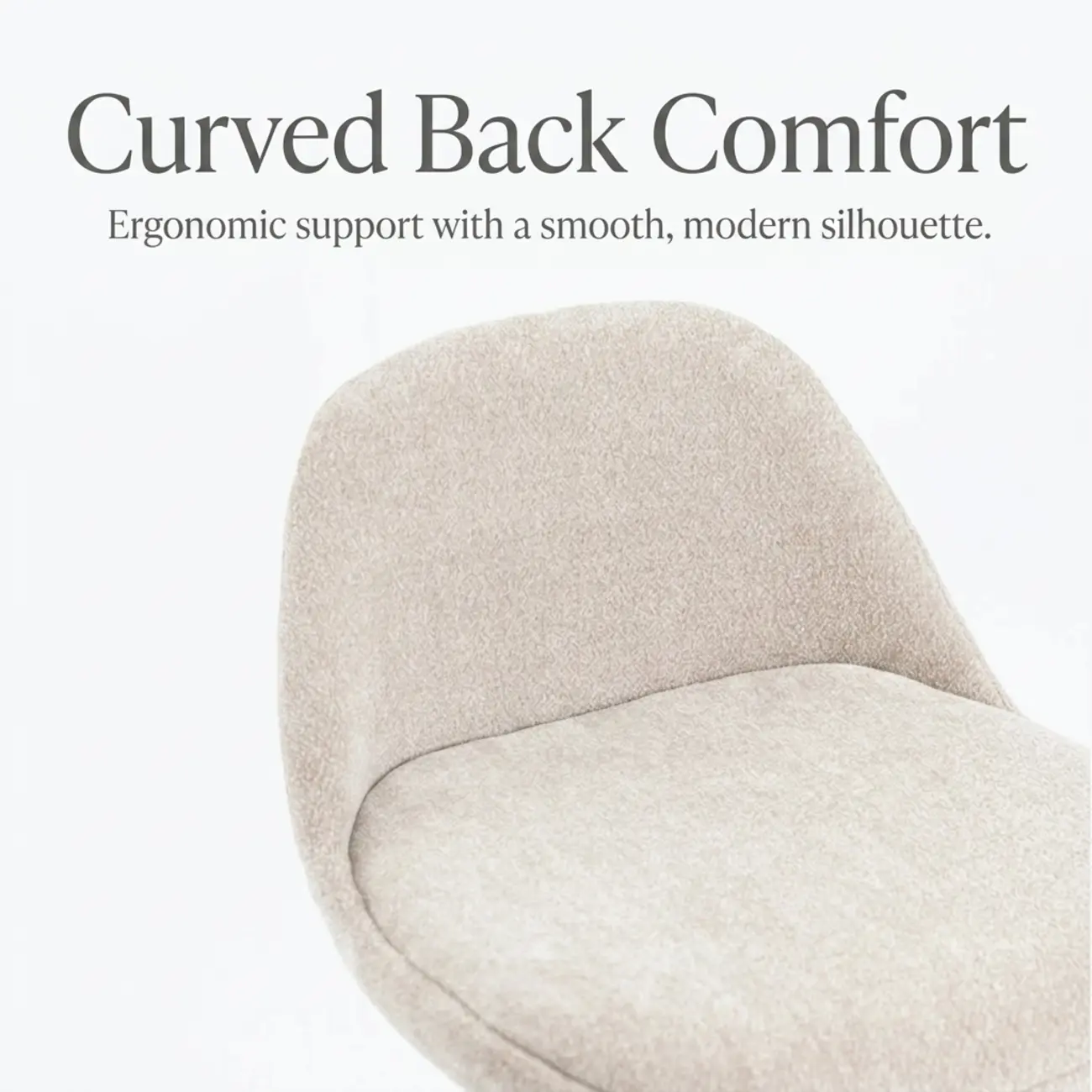 Italian Minimalist Upholstered Swivel Adjustable Bar Stool with Low Back Image - 9 | homeyfad