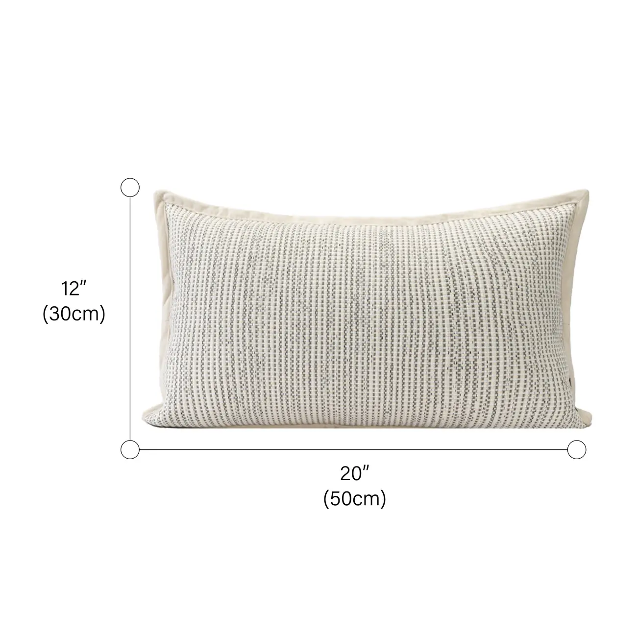 Modern Minimalist Beige Woven Textured Decorative Throw Pillow Image - 9 | homeyfad