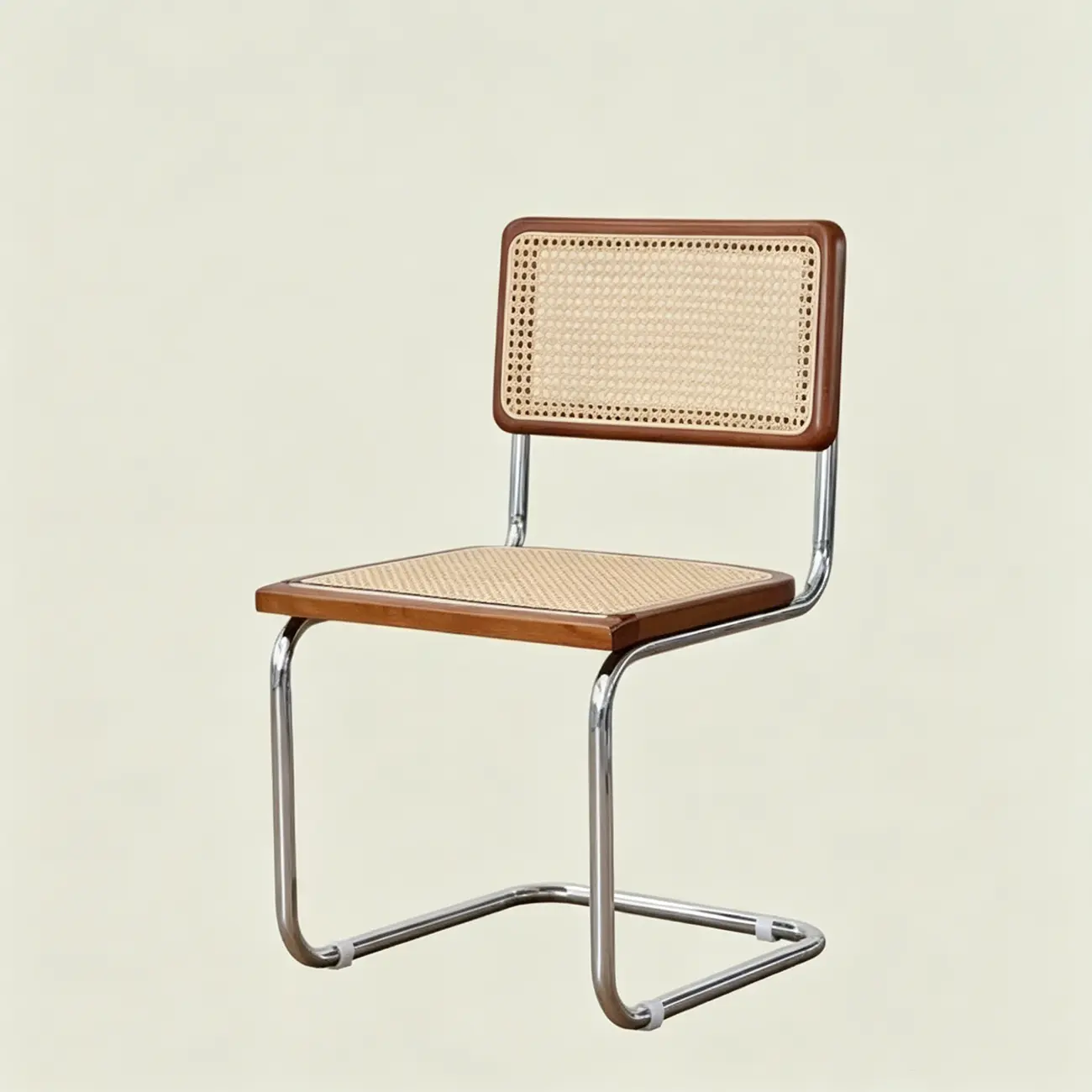 Scandinavian Tufted Leather Armless Dining Chair Image - 19 | homeyfad
