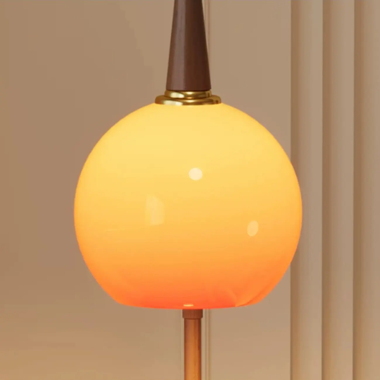 2-in-1 Mid-century Modern End Table Floor Lamp With 2 Drawers Image - 8 | homeyfad