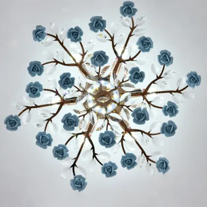 Modern Flower LED Flush Mount Ceiling Light for Bedroom