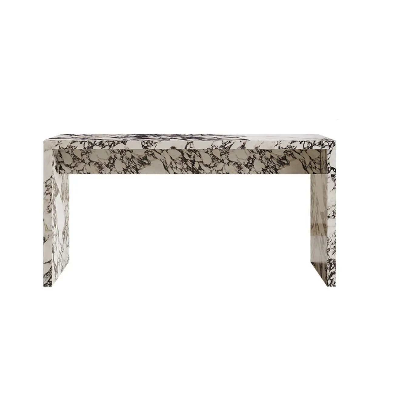 Minimalist White Terrazzo Marble Bar Tables for Kitchen Image - 2 | homeyfad