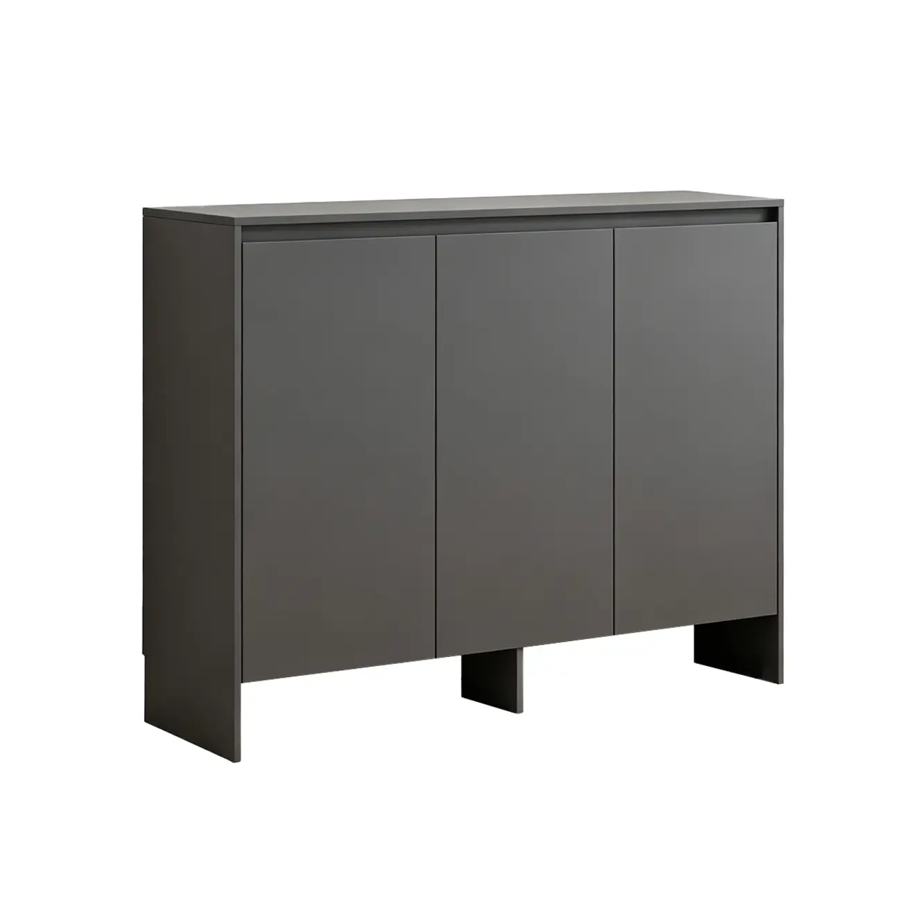 Minimalist 5-tier Entryway Wood Shoe Storage Cabinet With Adjustable Shelves Image - 10 | homeyfad