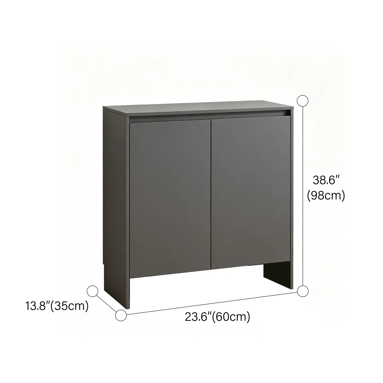 Minimalist 5-tier Entryway Wood Shoe Storage Cabinet With Adjustable Shelves Image - 13 | homeyfad