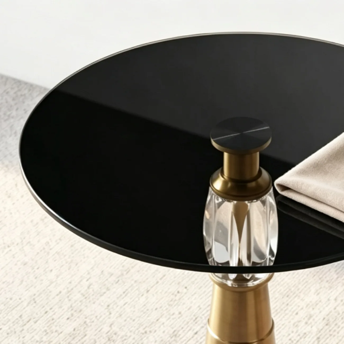 Modern Smart LED Side Table with Built-in Bluetooth Speaker Image - 5 | homeyfad