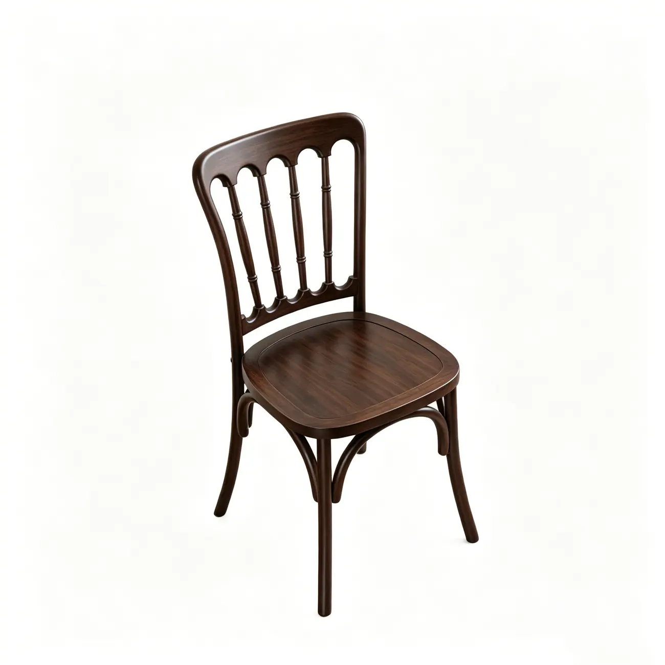 Vintage Bentwood Solid Wood Dining Chairs Set of 2 Image - 24 | homeyfad