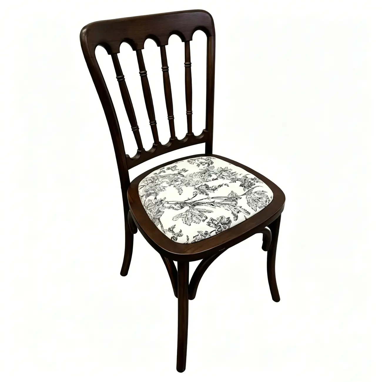 Vintage Bentwood Solid Wood Dining Chairs Set of 2 Image - 29 | homeyfad