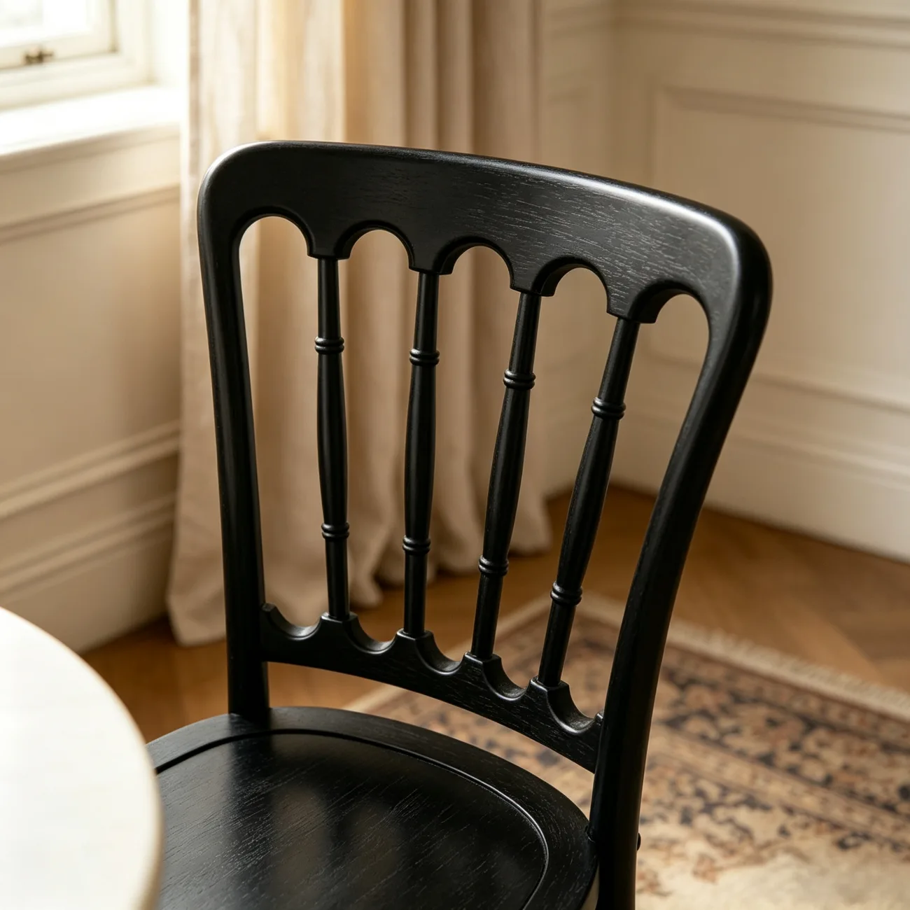 Vintage Bentwood Solid Wood Dining Chairs Set of 2 Image - 12 | homeyfad