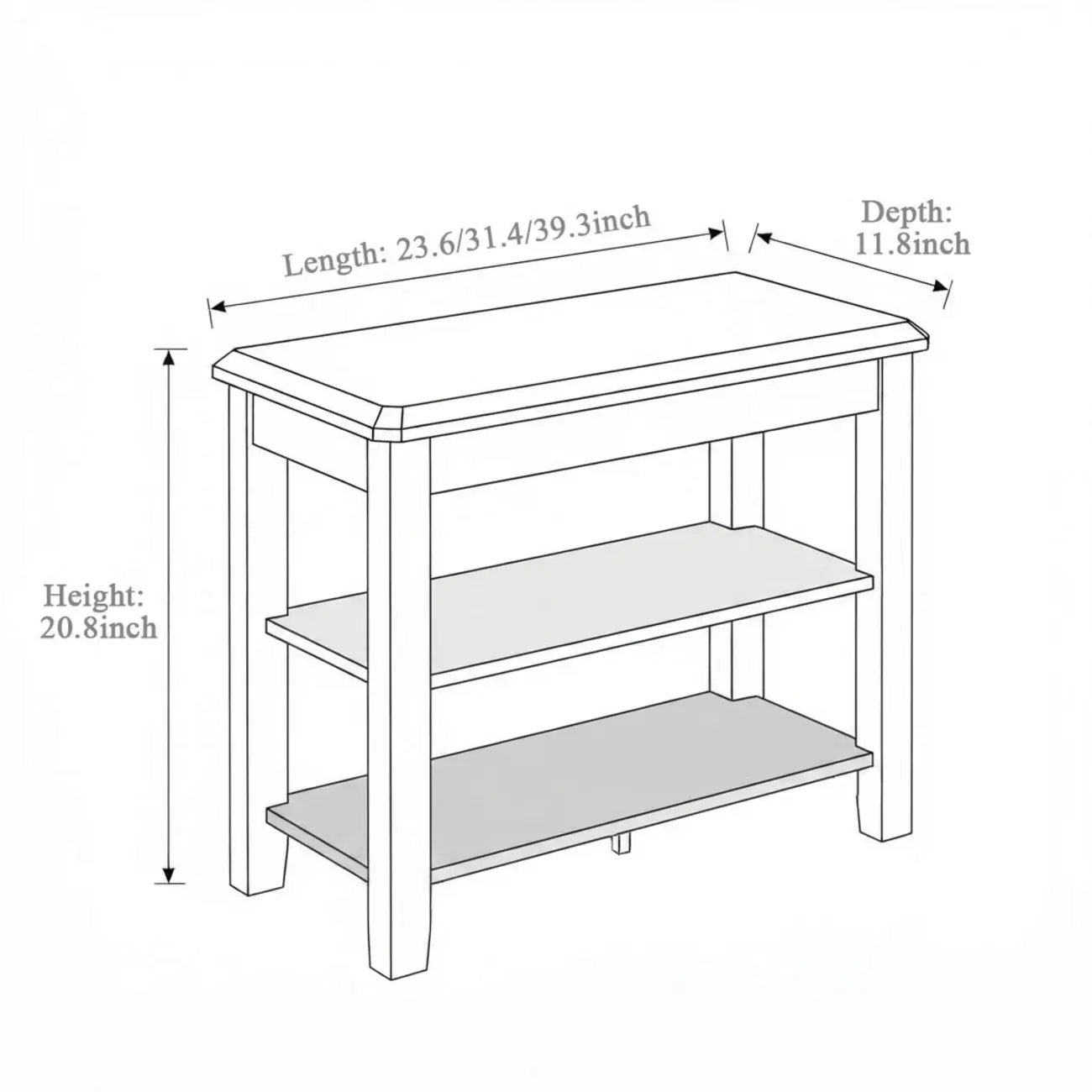 Minimalist Solid Wood Shoe Storage Rack for Entryway #size | homeyfad