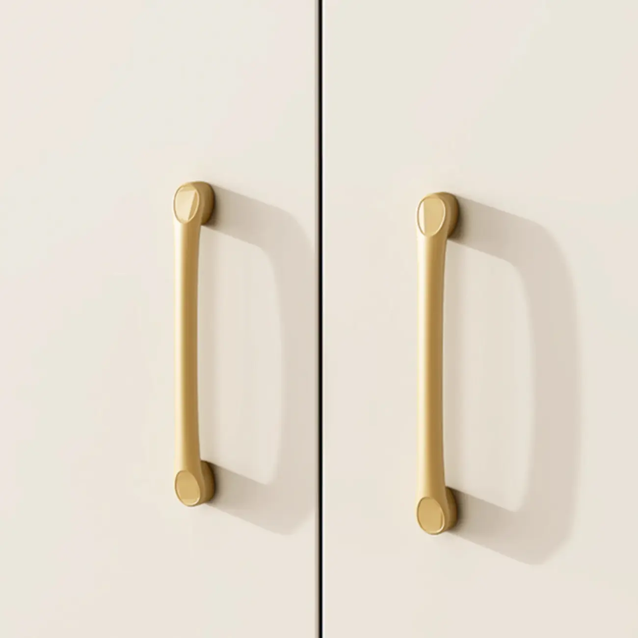 Trendy Grey Wood Hallway Shoe Cabinet with Gold  Legs Image - 14 | homeyfad