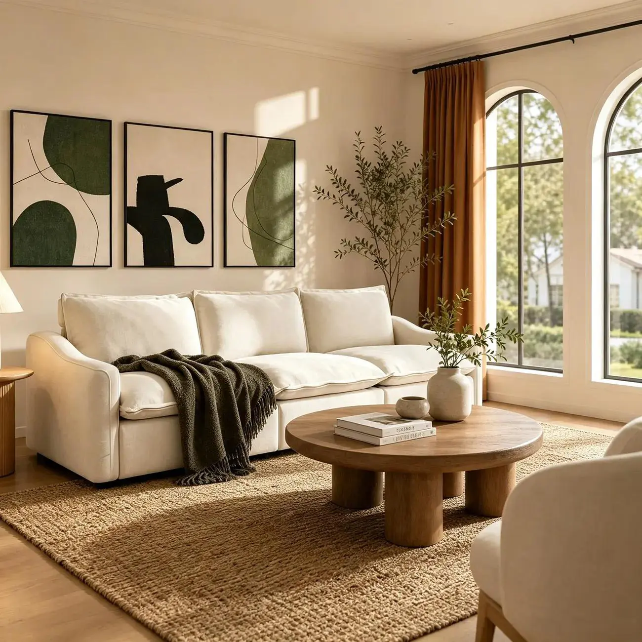 Beige Modern Living Room Power Reclining Sofa With Adjustable Footrest Image - 17 | homeyfad