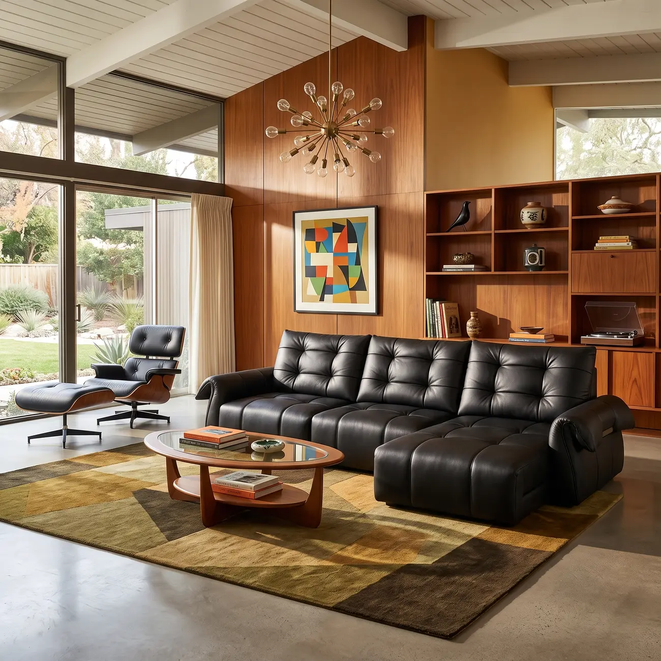 Modern Tufted Top-Grain Leather Power Sofa Bed with Extended Seat Depth Image - 3 | homeyfad