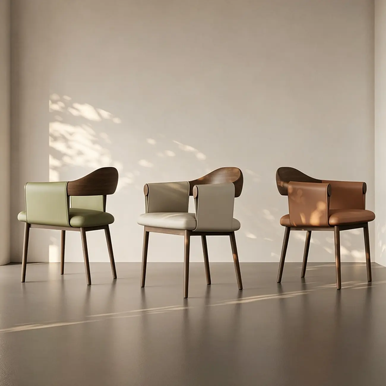 Velmyra Solid Wood Dining Chair With Faux Leather-wrapped Armrests Image - 11 | homeyfad